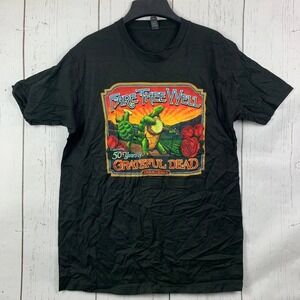 Vintage Fare Thee Wheel Large Tultex Casual T-Shirt Black New Men Cotton